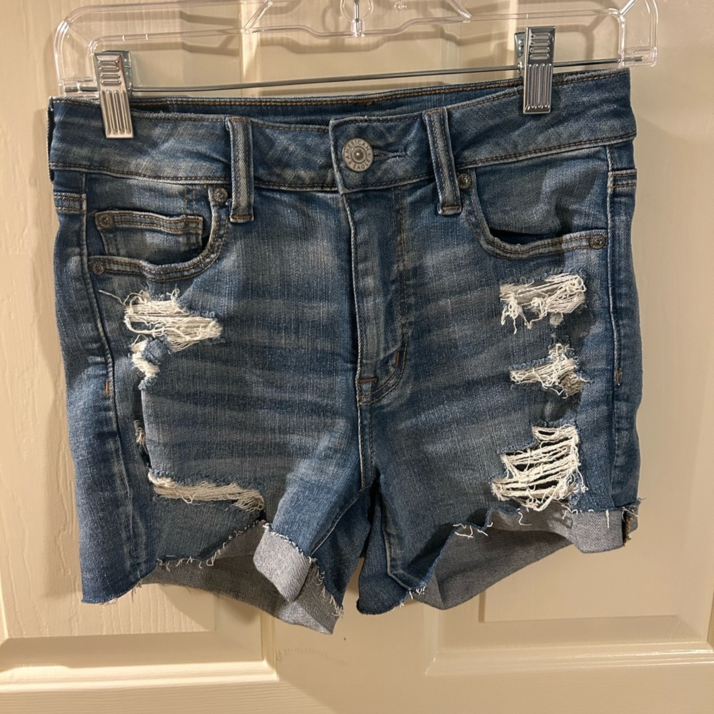 American Eagle Denim Shorts- Size 4